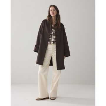 Summum Jacket Gabardine Bruin foto 1