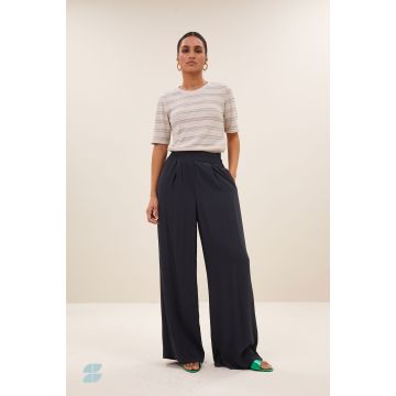 By-Bar benji viscose pants Antraciet foto 1