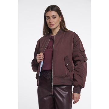 Rino Pelle Bomber jacket Bruin foto 1