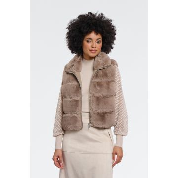 Rino Pelle Fancy long sleeve pullover Beige foto 1