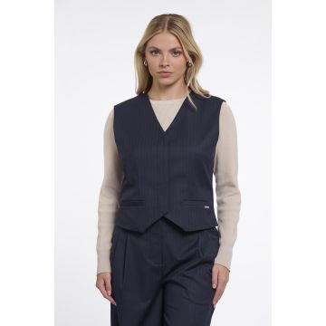 Rino Pelle Tailored waistcoat Blauw foto 1