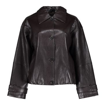 Geisha Jacket pu Bruin foto 1