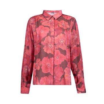 Geisha blouse Rood foto 1