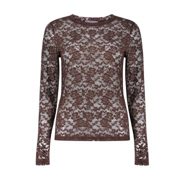 Geisha Top lace Bruin foto 1