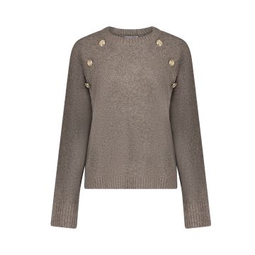 Geisha PUllover raglan buttons Grijs foto 1