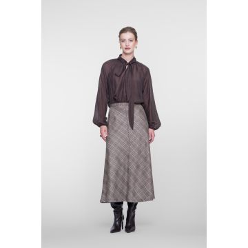 Geisha skirt Bruin foto 1