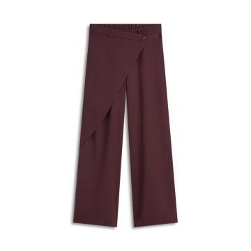 Summum Trousers wrap Fluid Bordeaux rood foto 1