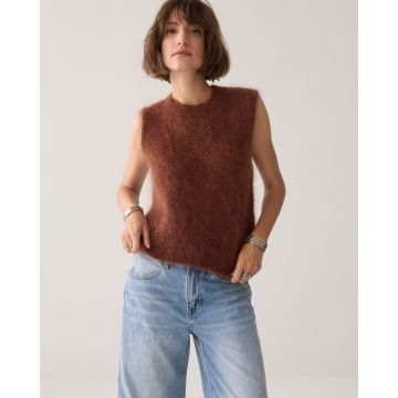 Summum Spencer Kid mohair knit Bruin foto 1