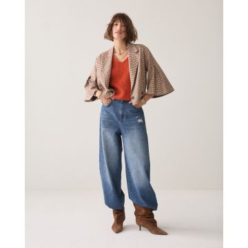 Summum Blazer Check goji berry Multi Colour foto 1
