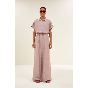By-Bar barley gloss blouse Roze foto 1