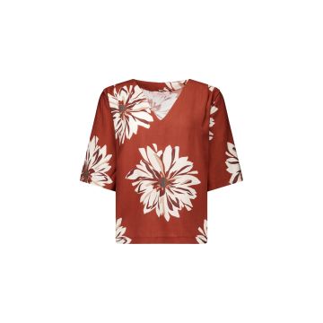 Studio Anneloes Maddi jane flower top Brique foto 1