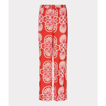 EsQualo Trousers wide Heartfelt Multi Colour foto 1