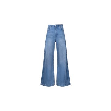 Nukus Stevi Pants Embroidery Blauw foto 1