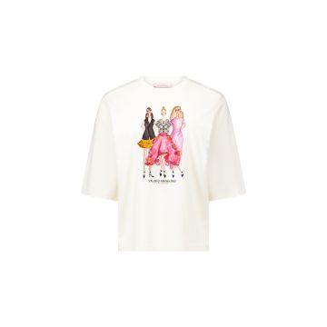 Studio Anneloes Fiore anniversary round neck t-shirt Oranje foto 1