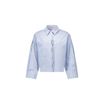 Studio Anneloes Ivanna poplin blouse Blauw foto 1