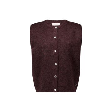 Studio Anneloes Bibi sls cardigan Espresso foto 1