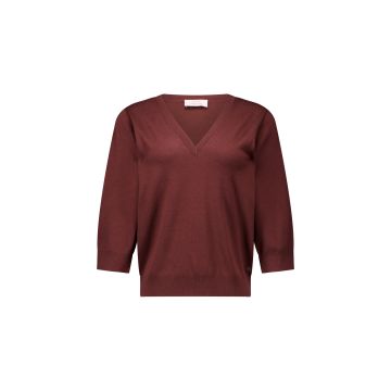 Studio Anneloes Truida 3/4 pullover Espresso foto 1