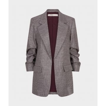EsQualo Blazer fancy strass Rood foto 1