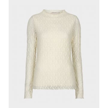 EsQualo Top l/slve lace Wit foto 1