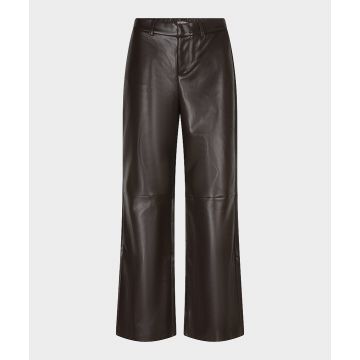 EsQualo Trousers wide PU Bruin foto 1