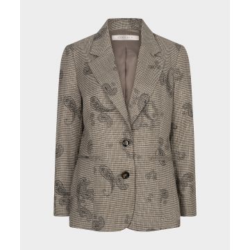 EsQualo Blazer paisley check Multi Colour foto 1