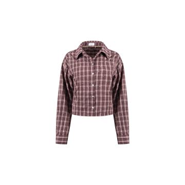Nukus Macy Blouse Check Rood foto 1