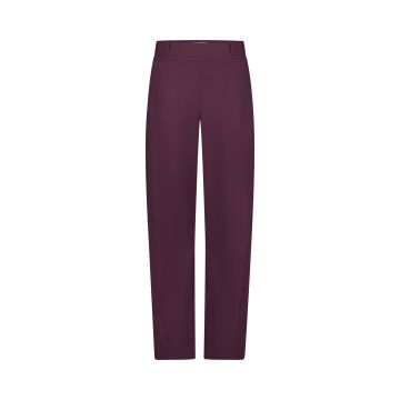 Studio Anneloes Marlis bonded barrel trousers Paars foto 1