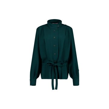 Studio Anneloes Goia waffle jacket Groen foto 1