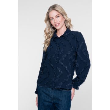 Geisha blouse Blauw foto 1