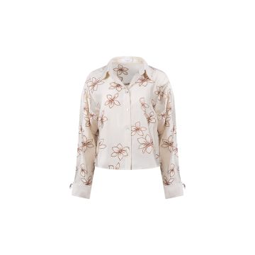 Nukus Bailey Blouse Flower Zand foto 1