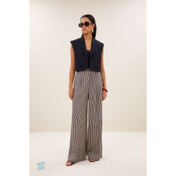 By-Bar celin stripe pants Blauw foto 1