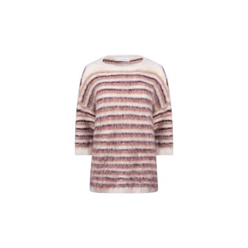 Nukus Lucia Pullover Stripe Off White  foto 1