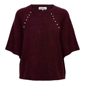 &CO Woman BOUKJE Bordeaux rood foto 1