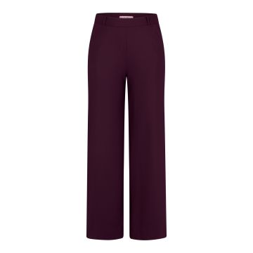 Studio Anneloes Lexie bonded trousers Blackberry foto 1