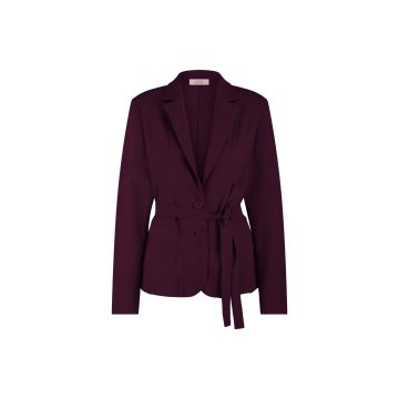 Studio Anneloes Elin bonded blazer Blackberry foto 1