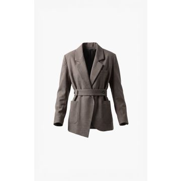 Aimée the label Blazer Bruin foto 1
