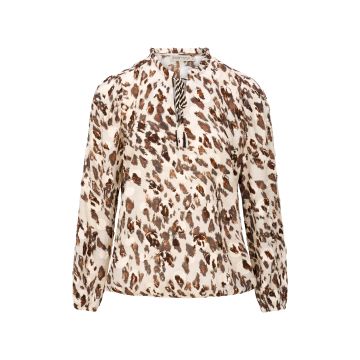 Dreamstar blousetop ANIMAL Bruin foto 1