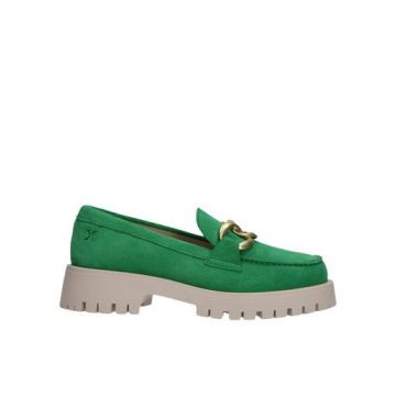 PX shoes  Fiola 08 Gucci groen suede met gouden buckle Groen foto 1