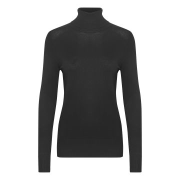 Saint Tropez J2046 MilaSZ Rollneck Pullover Zwart foto 1