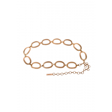 Trezz KETTING CEINTUUR OVALEN RINGEN Goud foto 1