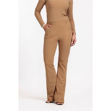 Studio Anneloes Flair LONG bonded trousers Camel foto 1