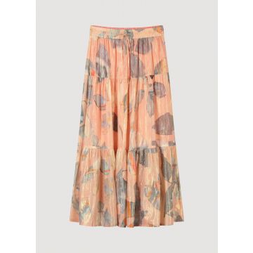 Summum QUINTY: Skirt leaves with lurex Multi Colour foto 1