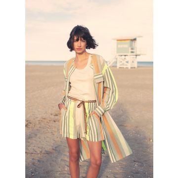 Summum Tunic blouse Stripe Fluo Multi Colour foto 1
