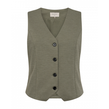 Freequent FQNANNI-WAISTCOAT Groen foto 1