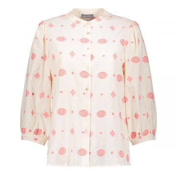 Geisha Blouse embroidery Off White  foto 1