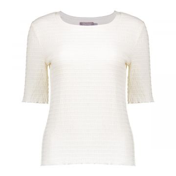 Geisha Top fany rib Off White  foto 1