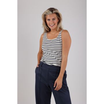 Nukus Juba Singlet Stripe Navy foto 1