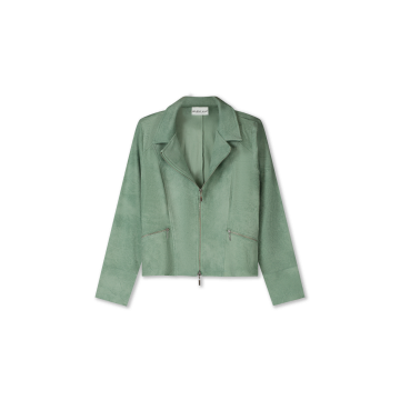 Helena Hart Zipper biker Lichtgroen foto 1