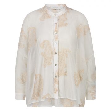 Nukus Rosan Blouse Embroidery Off White  foto 1