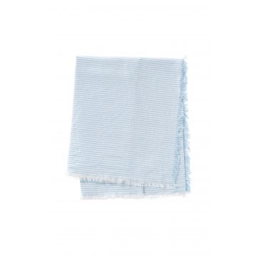 YAYA Stripe Scarf Lichtblauw foto 1